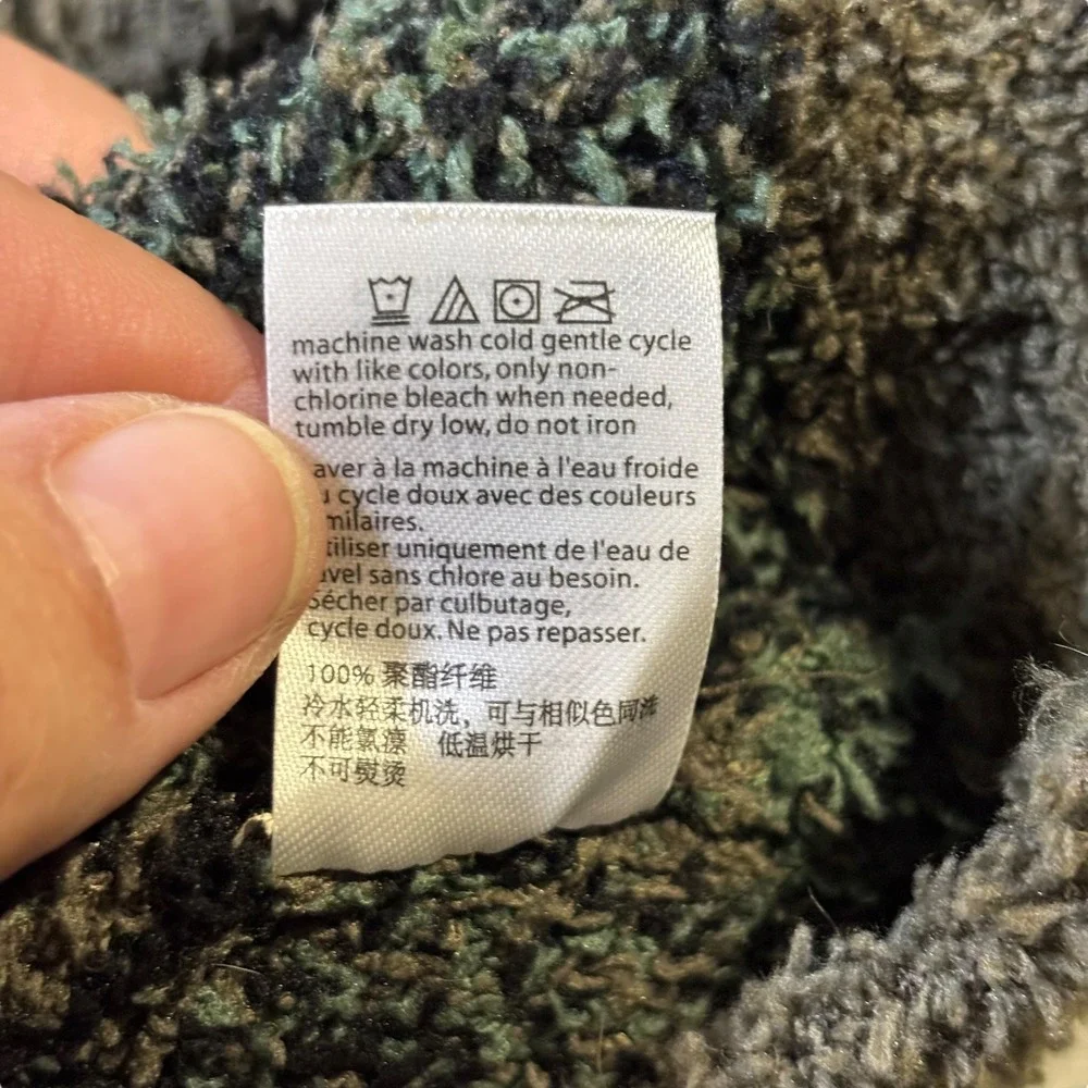 Barefoot‎ Dreams CozyChic Camo Print Pullover Sweater Women's Small - Picture 6 of 12